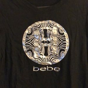 Bebe Medium Black T-shirt